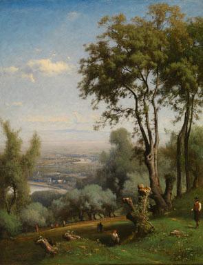 George Inness Near Perugia, Italy Germany oil painting art
